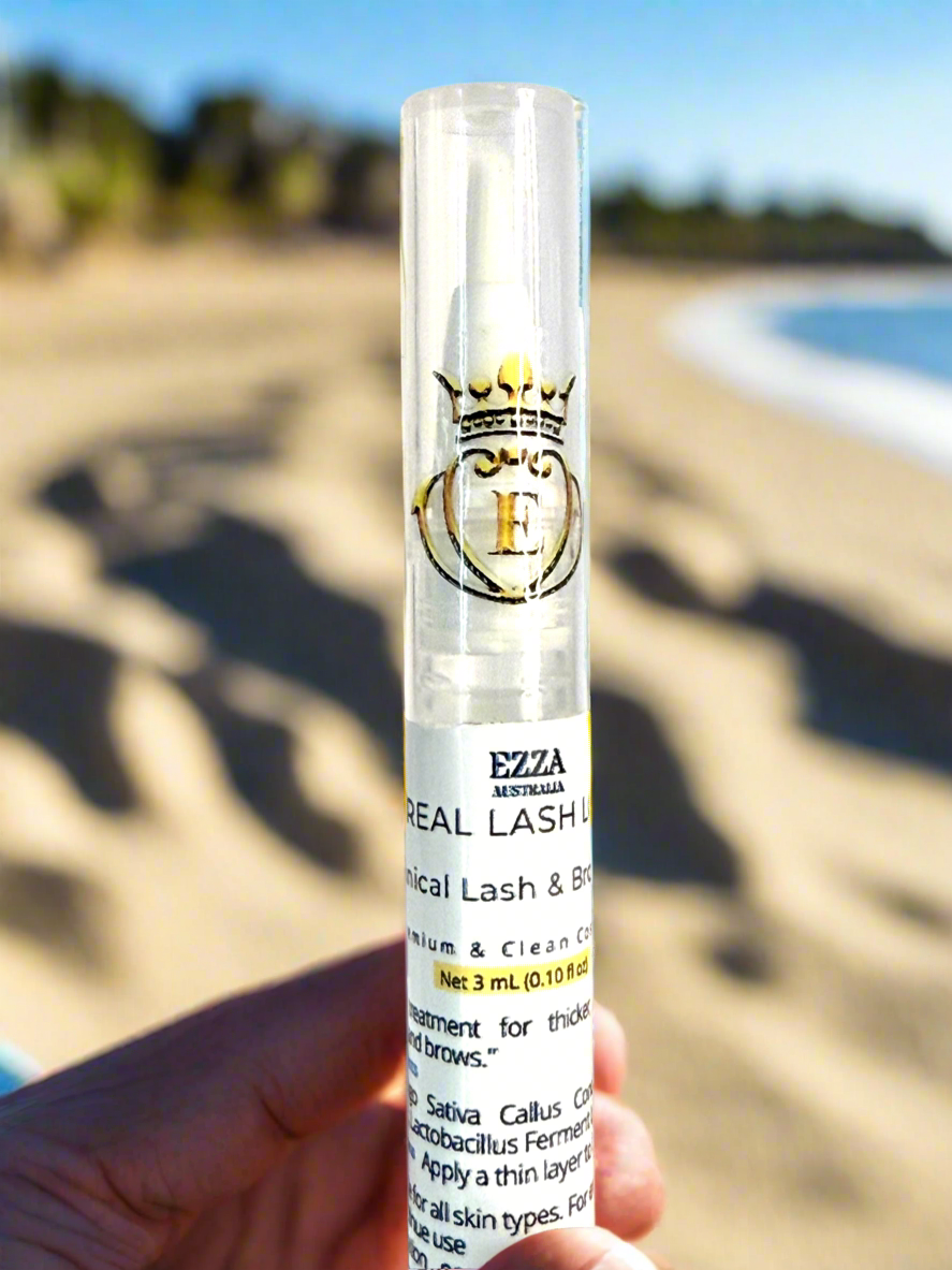 REAL LASH LOVE – Eyelash Growth Serum | Vegan, Clean Beauty.