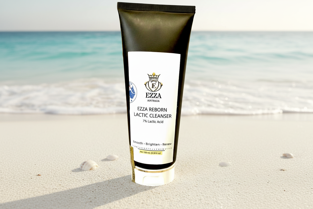 Ezza Reborn Lactic Cleanser Balanced pH | Gentle Foaming | Suitable for All Skin Types