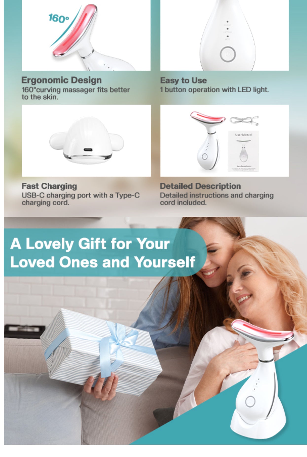 EZZA’s Facial Sculpting Massager
