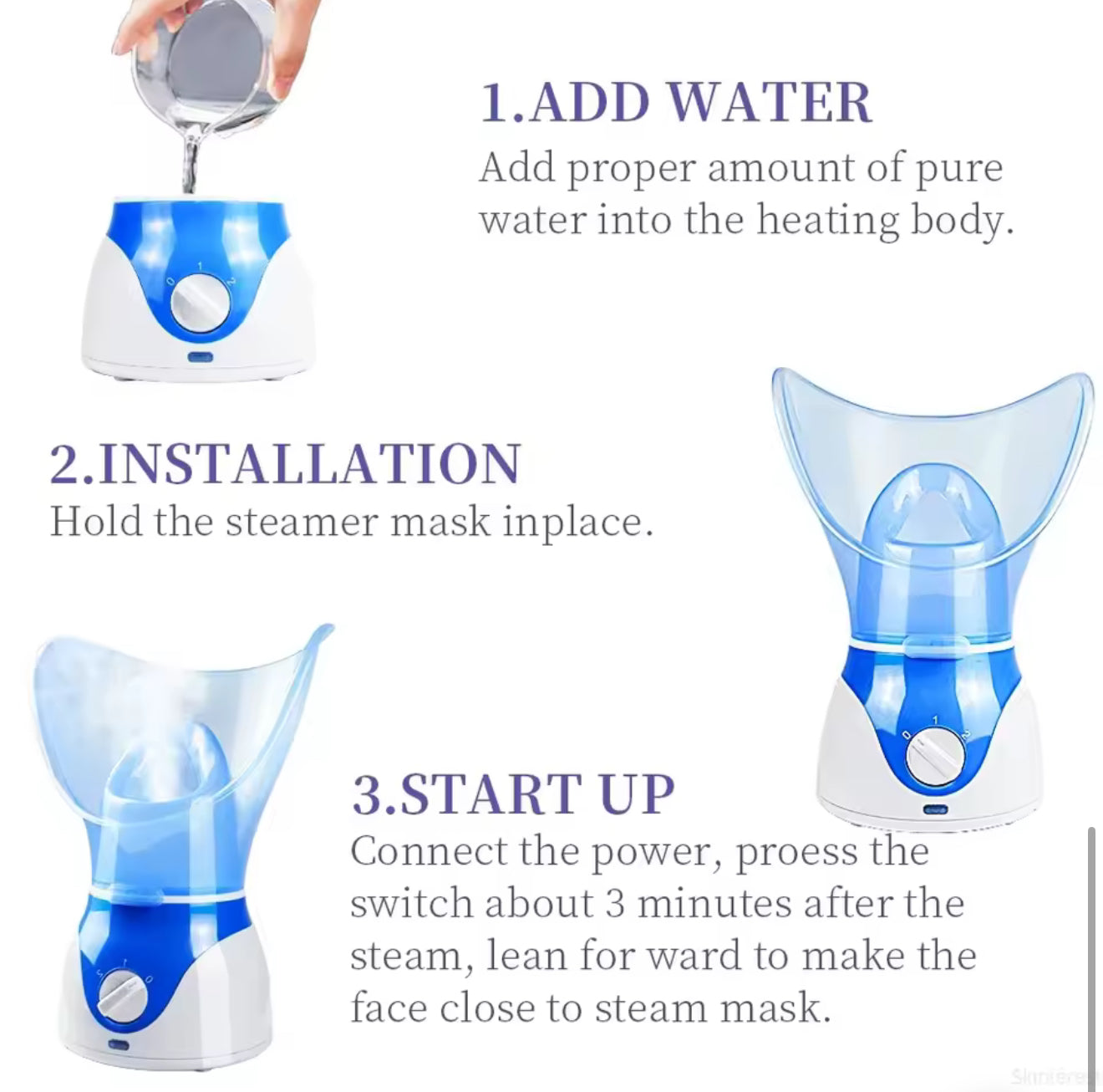 Ezza Home Facial Steamer