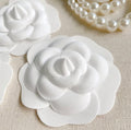 White Camellia Elegance Brooch & Hair Pin