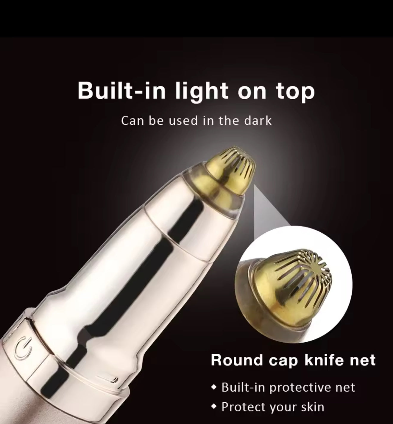 Portable Electric Heated Eyelash Curler & Eyebrow Trimmer – USB Rechargeable 2-in-1 Makeup Tool