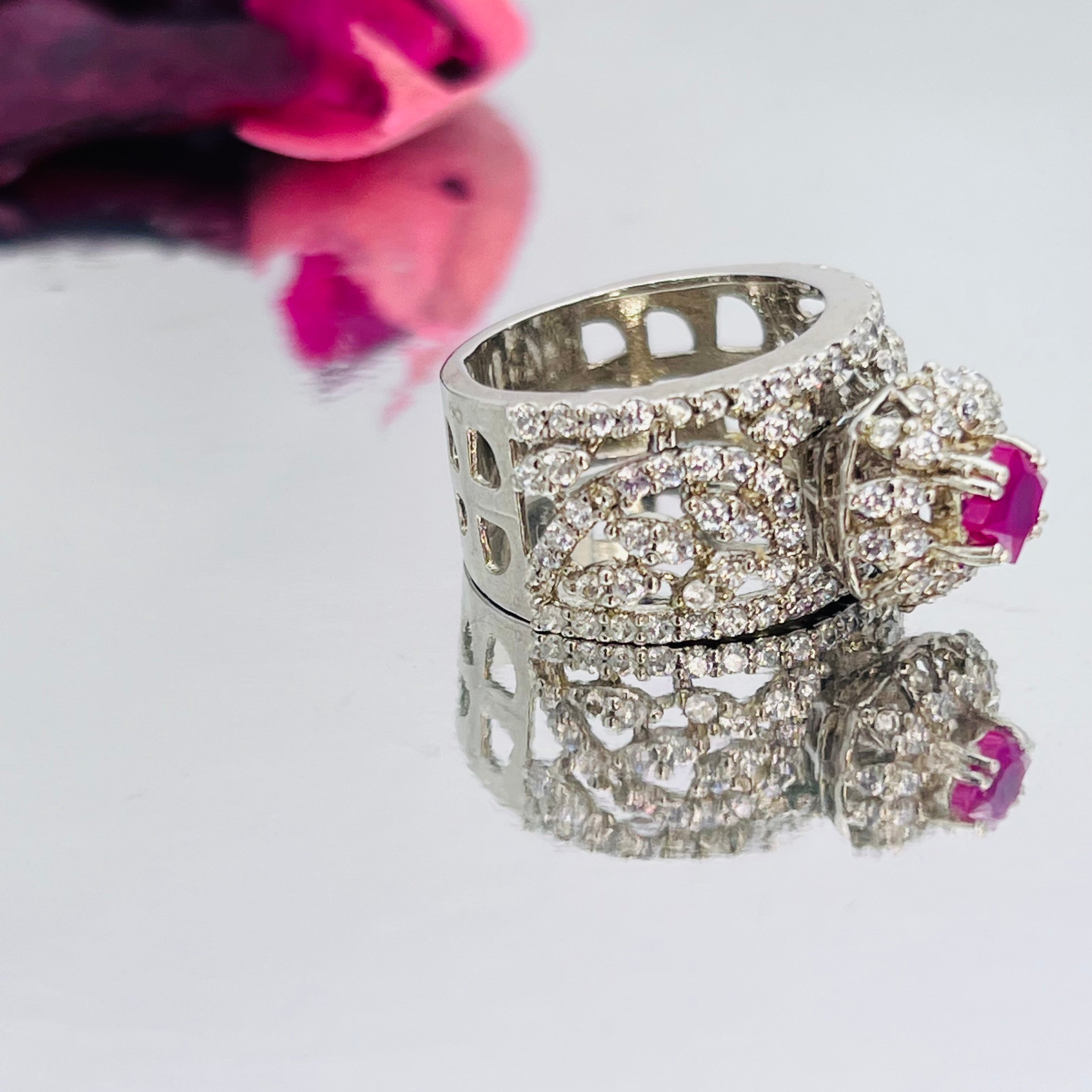 Rubi Royal bridal ring silver s925