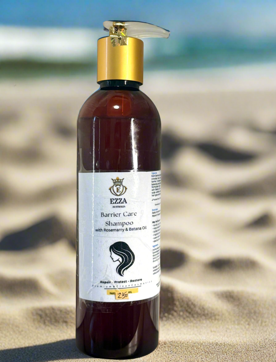 EZZA Barrier Care Shampoo | with magic of batana oil & rosemary | sulphate & paraben & silicon Free