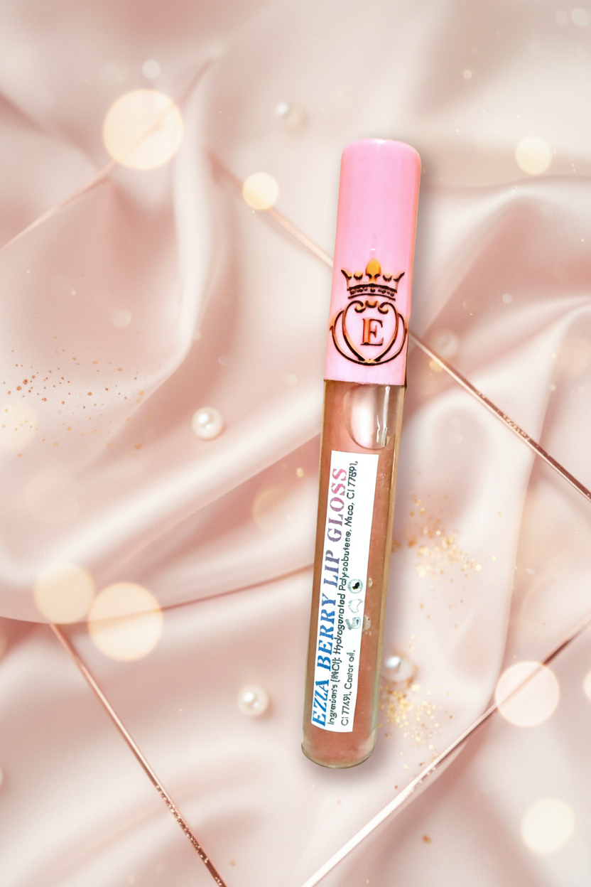 EZZA BERRY LIP GLOSS | Vegan Plumping gloss