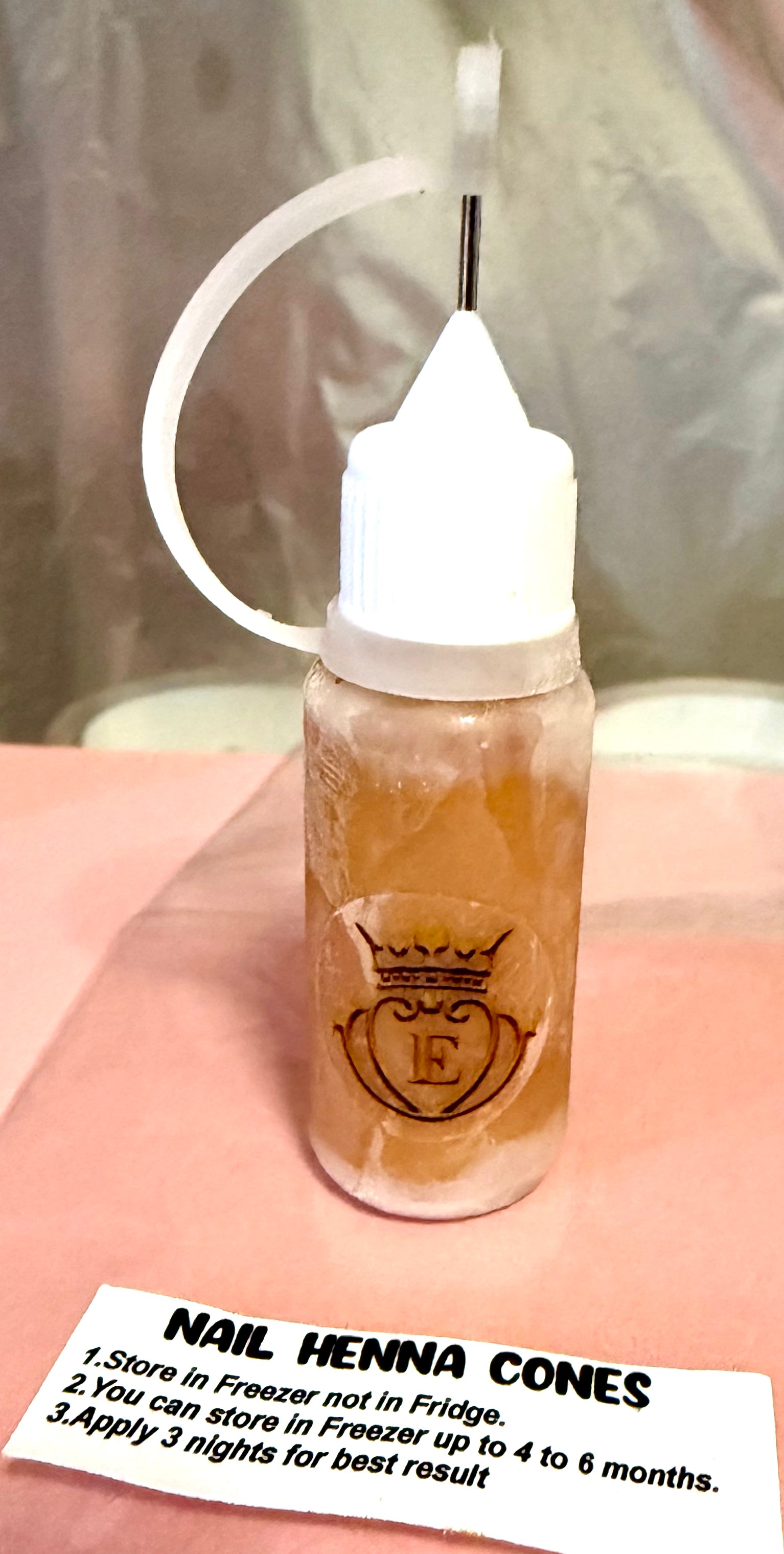 EZZA Natural Nail Henna Cone – Wudu Friendly Nail Stain