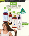 Hair care 4 in one kit | Oil + Shampoo + Conditioner + Spray