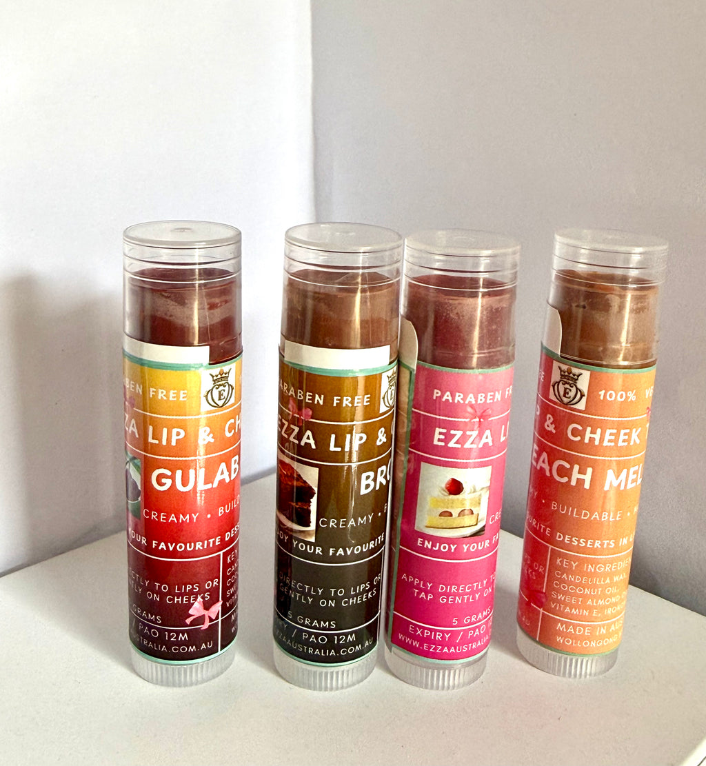 EZZA Lip & Cheek Tint | %100 Vegan Australian made