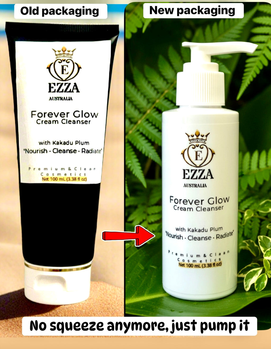 FOREVER GLOW CREAM CLEANSER