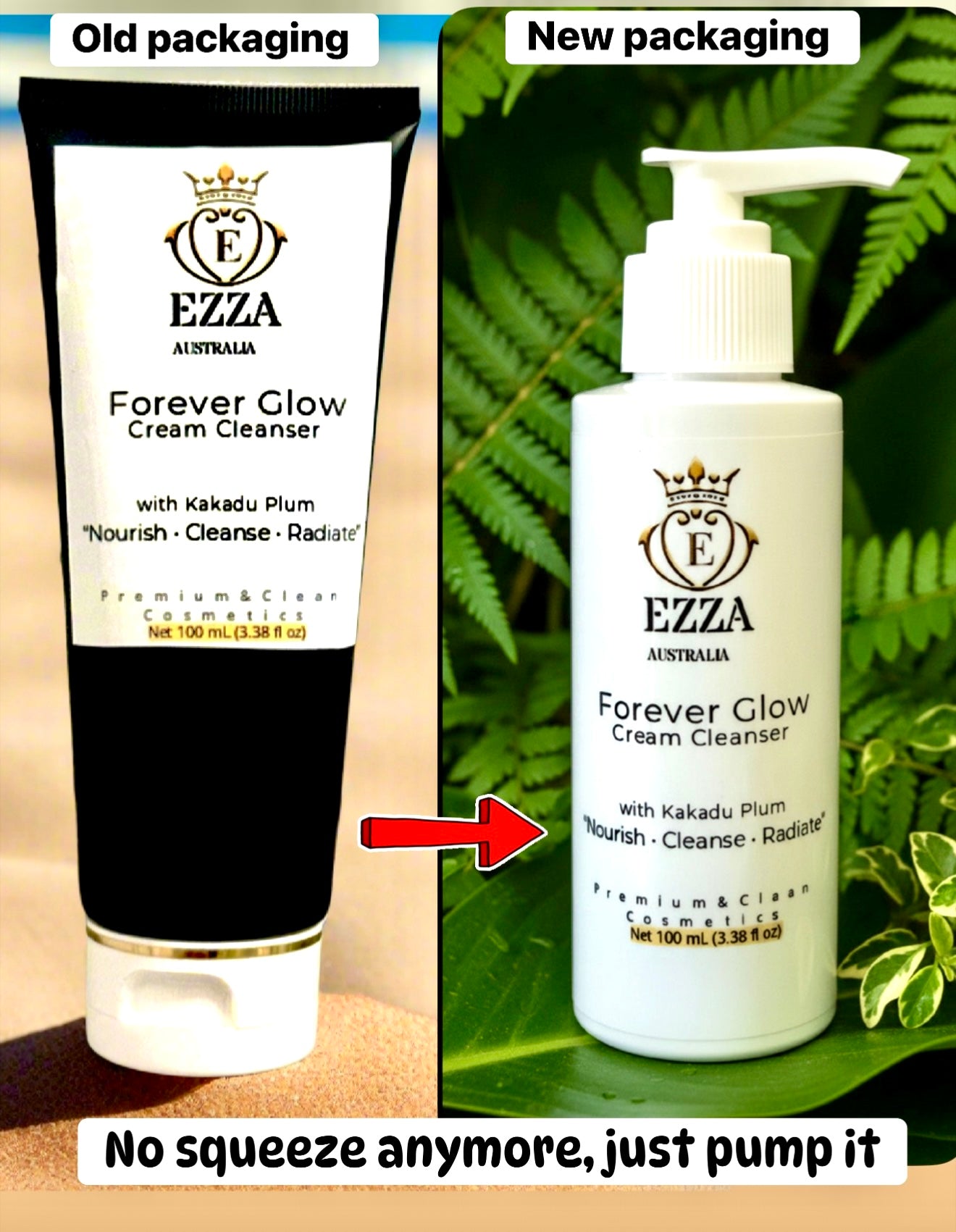 FOREVER GLOW CREAM CLEANSER