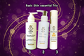 Basic Skin essential Trio for Everyone | Cleanser | Moisturiser | SPF50+